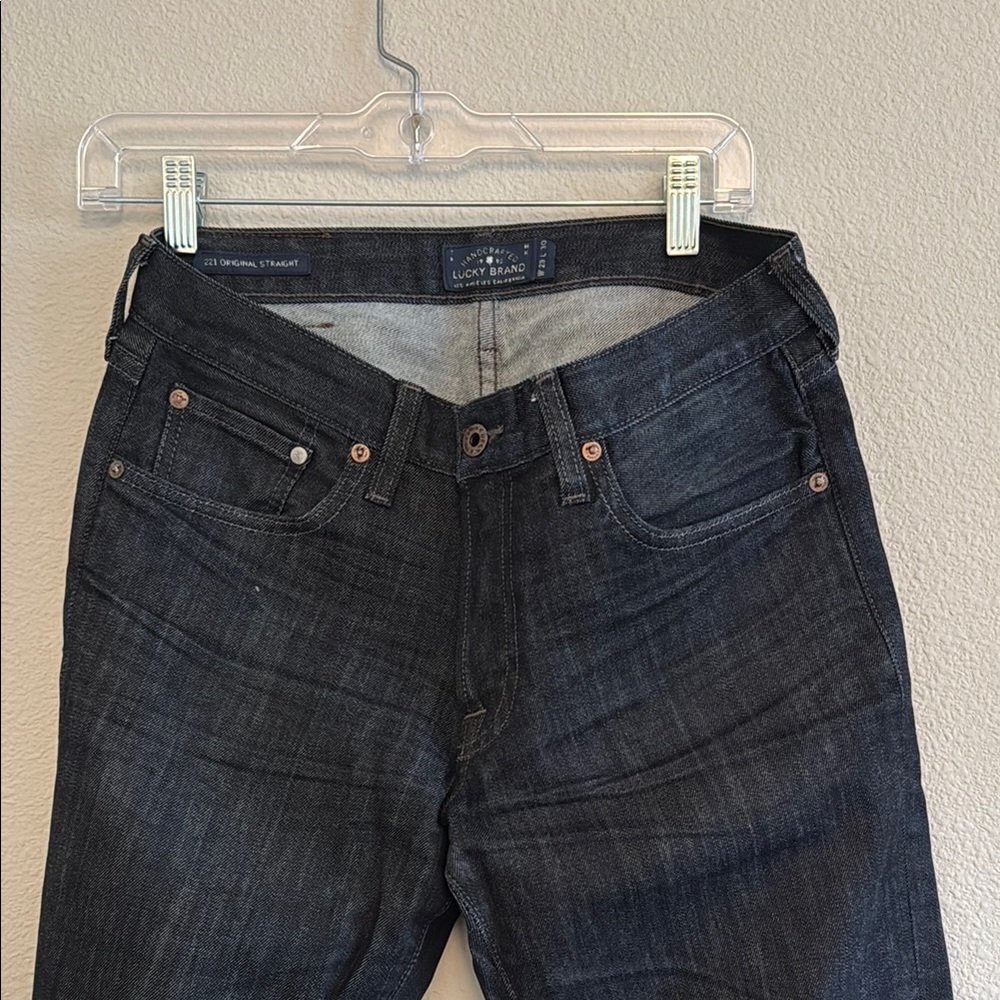 Lucky Brand Men's Straight Jeans - Deep Indigo